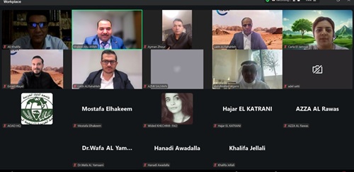 المنظمة العربية للتنمية الزراعية تعقد الاجتماع الدوري لمنسقي الشبكة العربية للإدارة المستدامة للموارد الرعوية والمنصة العربية للمجتمعات الرعوية عبر تقنية الزوم، 8–9 ديسمبر/كانون الأول 2025